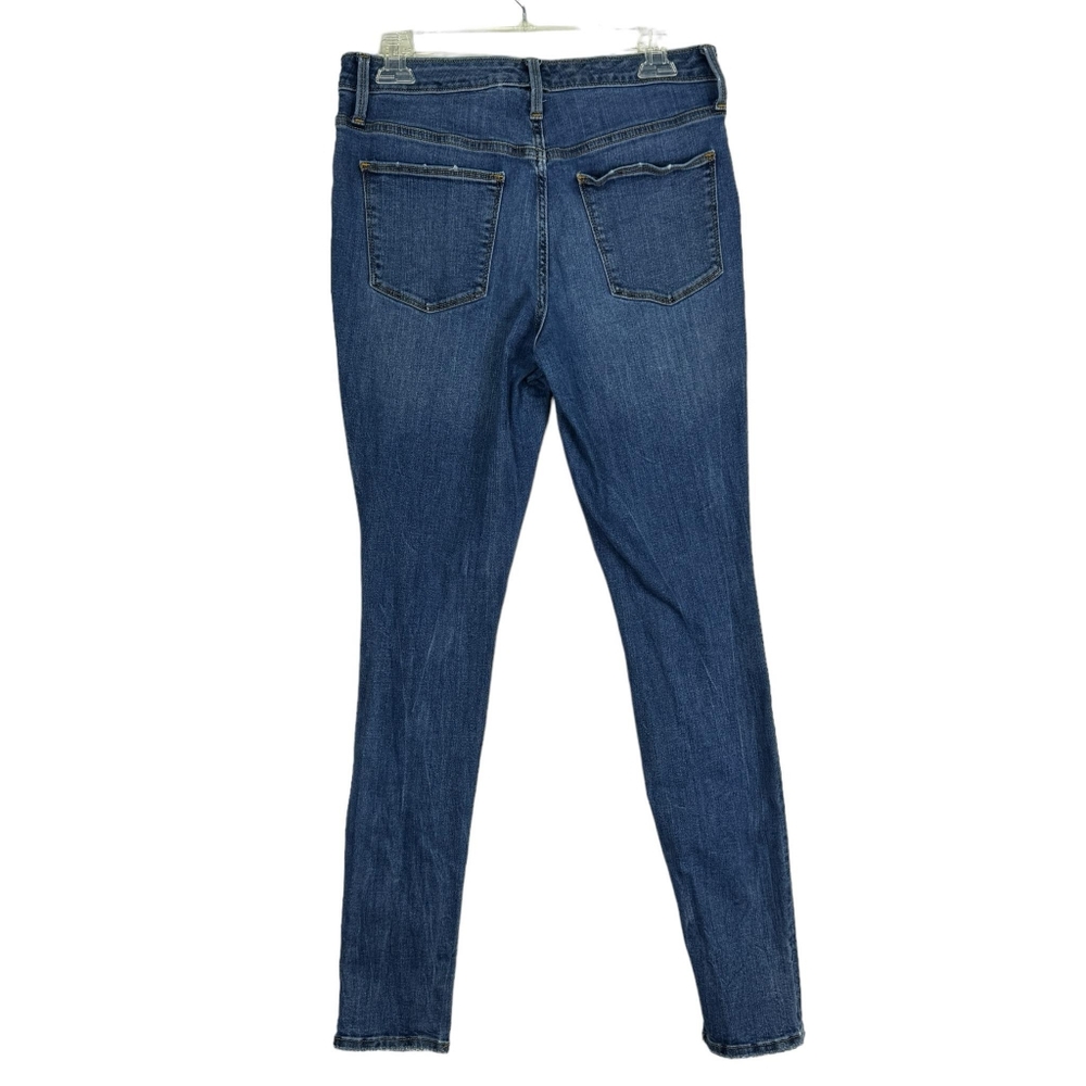 Universal Thread High Rise Skinny Distressed Womens Blue Jeans Size 8/29R - Picture 2 of 16
